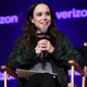 Elliot Page speaking at New York Comic Con in 2018.